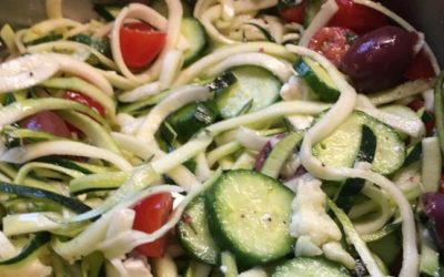 Greek “Pasta” Salad