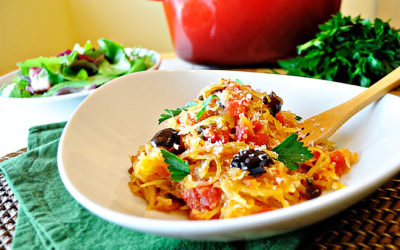 Spaghetti Squash Puttanesca