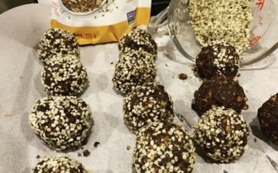 Chocolate Hemp Energy Bites