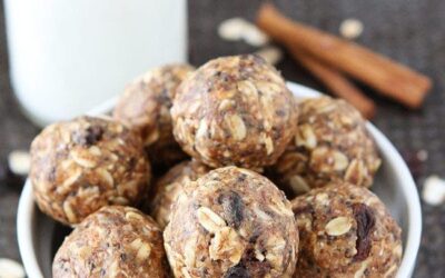 Cinnamon Raisin Energy Bites