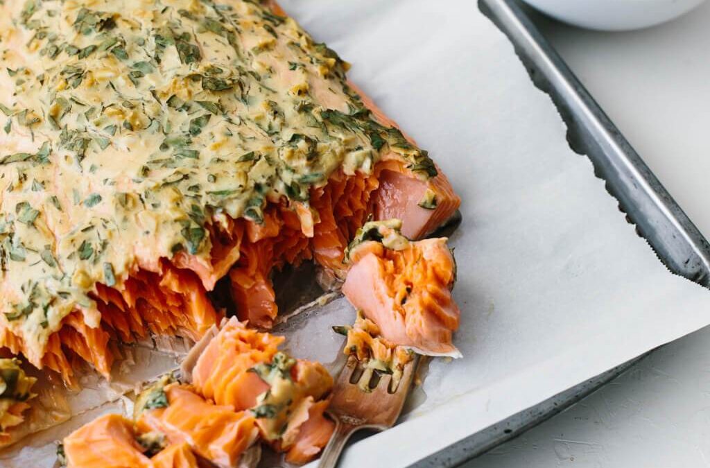 Dijon Baked Salmon