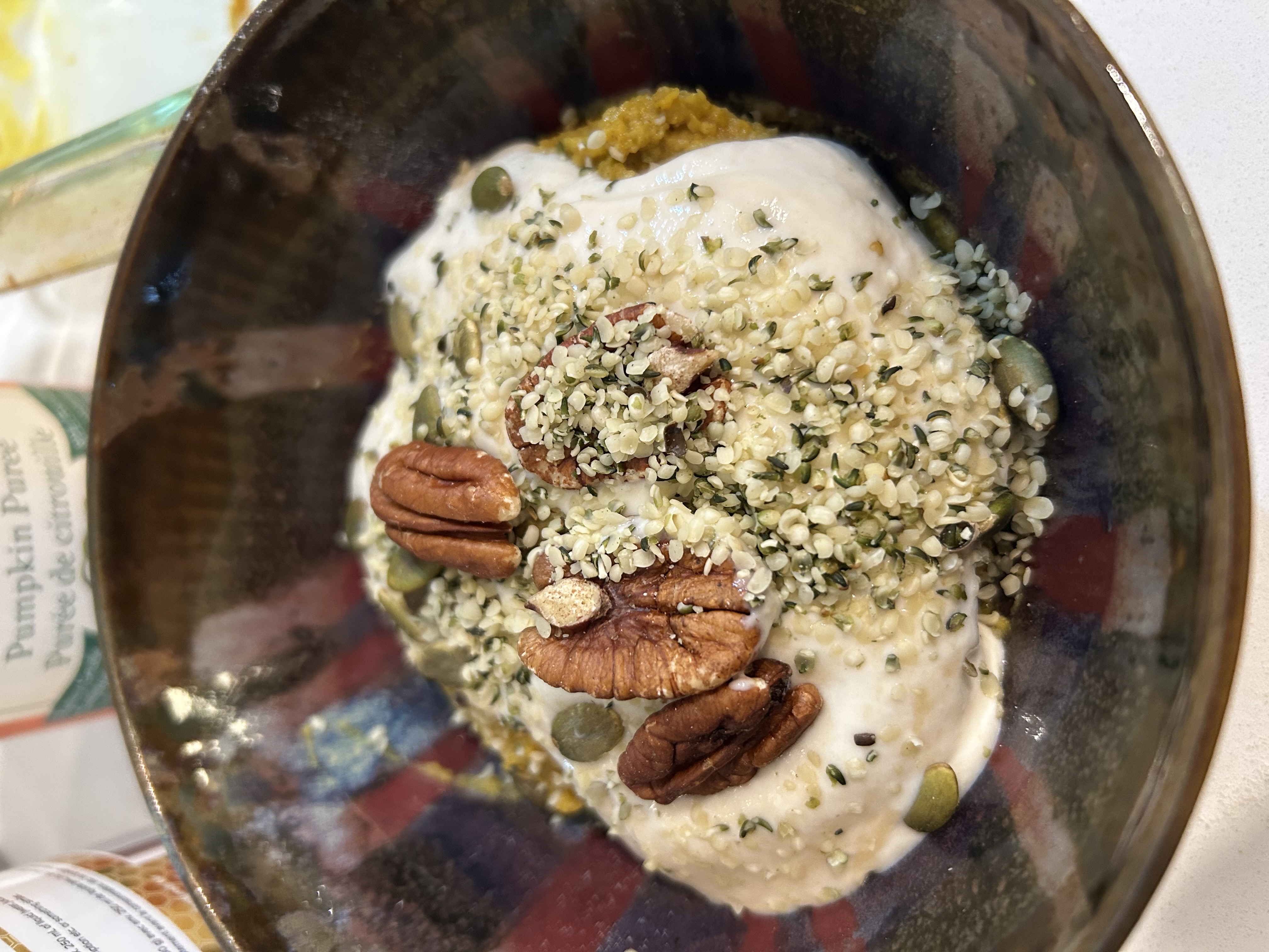 Pumpkin Protein Breakfast Custard